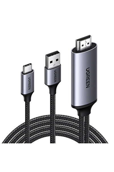 Ugreen Hdmi To Usb-C Adapter 4K 60Hz 5V 1A For Compatible Tvs Laptops