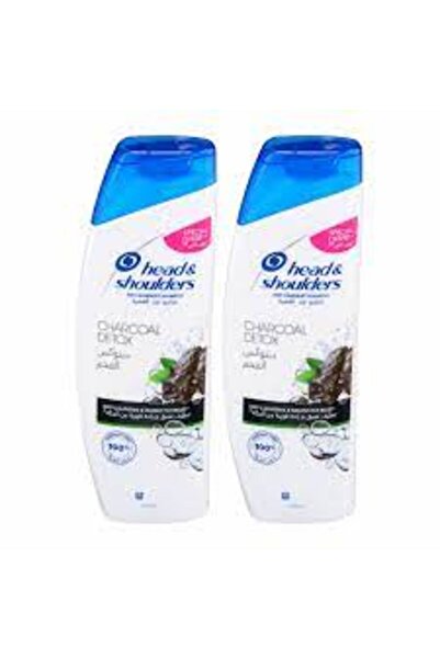 Head & Shoulders شامبو إتش آند إس بالفحم 400 مل × 2
