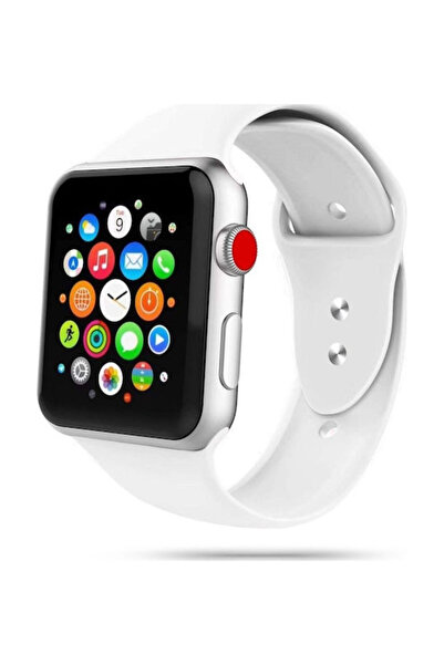 Tech-Protect Λουράκι Iconband Σιλικόνης με Πείρο Λευκό (Apple Watch 38/40/41/...