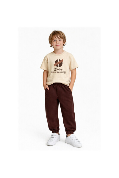JABBER Men's Seasonal Woven Pants and T-Shirt Set