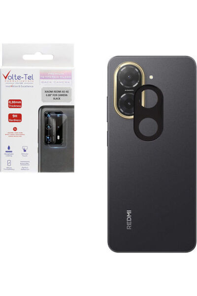 Other Volte-Tel Μαύρο Σκληρυμένο Γυαλί Προστασίας Κάμερας για το Xiaomi Redmi...