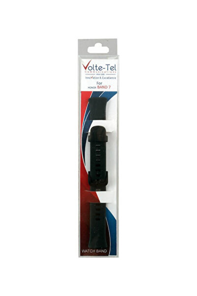 Other Volte-Tel Λουράκι Σιλικόνης Μαύρο (Huawei Band 7)