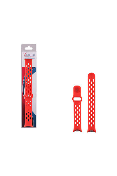 Other Volte-Tel Λουράκι Σιλικόνης Κόκκινο (για Xiaomi Smart Band 8, 9, 10)