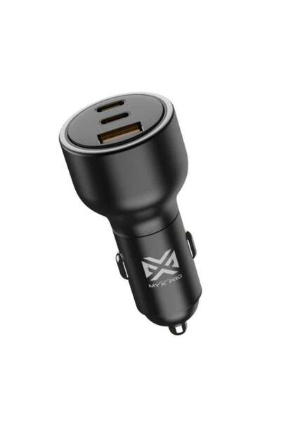 MYX PRO DriveVolt 3 - Port Car Charger 100W | Quick Charging Technology | Ove...