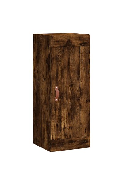 vidaxl Dulap de perete, stejar fumuriu, 34,5x34x90 cm, lemn prelucrat