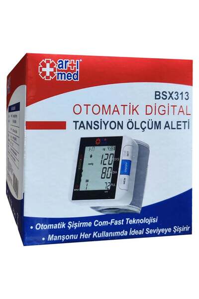 ARTİMED BSX313 Bilekten Ölçer Tansiyon Aleti