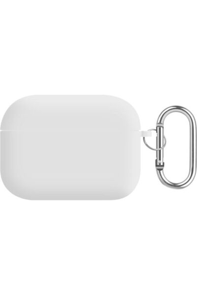 Other Sonique Θήκη Σιλικόνης με Μπρελόκ Λευκή για Apple AirPods Pro