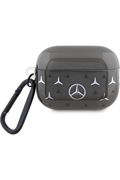 Mercedes Benz Θήκη σιλικόνης Mercedes-Benz με μπρελόκ μαύρη