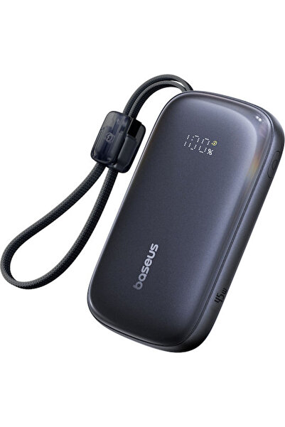 Baseus EnerFill FC21 QPow3 Ultra Power Bank 10000mAh 45W με Θύρα USB-A Μαύρο