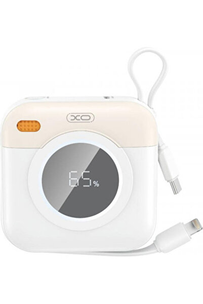 Xo PR258 Power Bank 10000mAh 20W Power Delivery Μπεζ