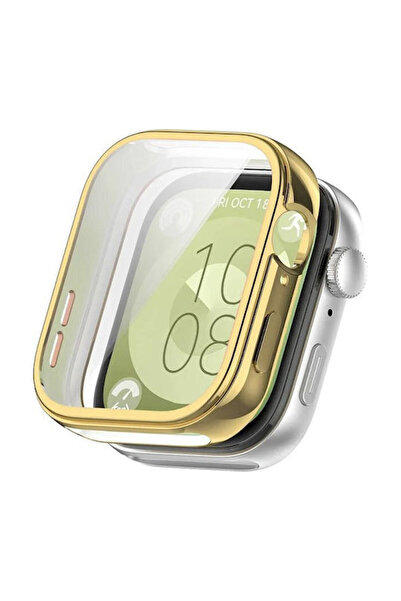 OEM Θήκη TPU Huawei Watch Fit 3 4 4 Pro Χρυσή