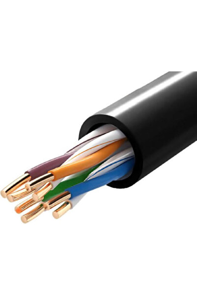 POWERTECH Καλώδιο Ethernet U/UTP Cat.5e (Gigabit) Ατερμινολογημένο 305μ Μαύρο...