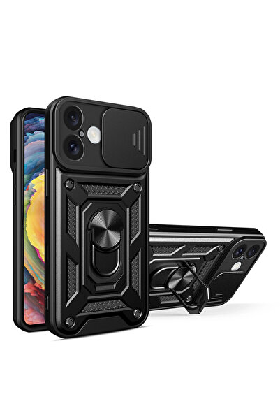 Hurtel Husă Hibridă Tip Armură Camshield Pentru iPhone 16 Cu Protecție Cameră...