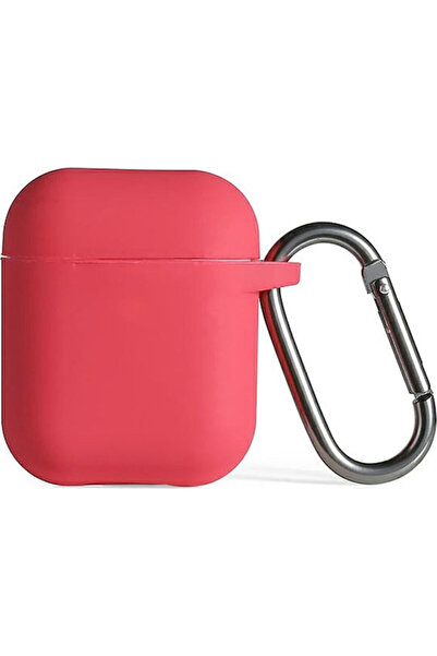 Beline Θήκη σιλικόνης σε κόκκινο χρώμα για Apple AirPods 1 / AirPods 2