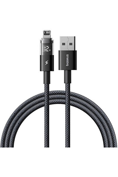 Baseus Καλώδιο δεδομένων USB-A σε Lightning 18W Μαύρο 1μ (P10382700121-00)