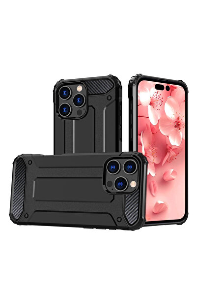 Hurtel Husă Hibridă Tip Armură Pentru iPhone 16 Pro Max Protecție Completă a ...