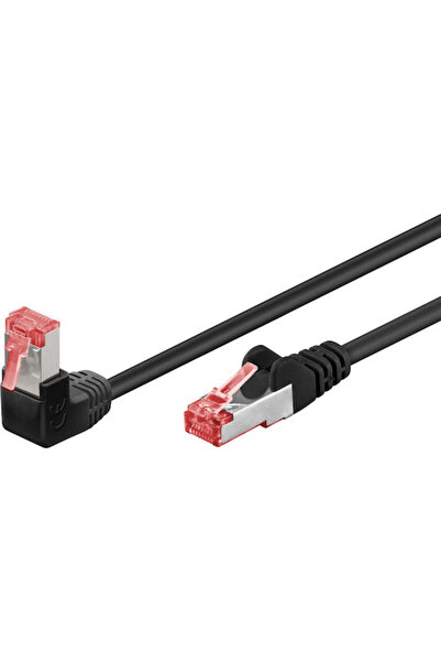 goobay Καλώδιο Ethernet S/FTP Κατηγορίας 6, 2μ, Μαύρο, 1 τεμάχιο, Κωδικός: 51544
