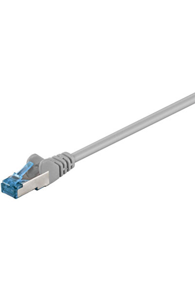 goobay Καλώδιο Ethernet Gigabit S/FTP Κατηγορίας 6a 0,5μ Γκρι Κωδικός: 93659