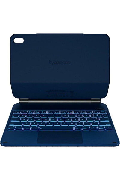 typecase Θήκη πληκτρολόγιο για iPad 11'' A16 2025 iPad 10.9'' 2022 Μπλε Πα