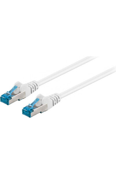 goobay Καλώδιο Ethernet S/FTP Cat.6a (Gigabit) 30μ Λευκό Κωδικός: 94909