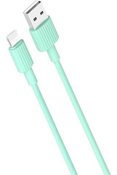 Xo ΝΒ156 Καλώδιο USB-A σε Lightning Πράσινο 1μ (16.005.0102)