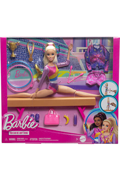 Barbie Κούκλα Αθλήτριας Ενόργανης Γυμναστικής για Ηλικίες 3+