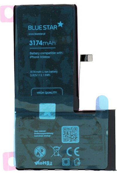 Blue Συμβατή ανταλλακτική μπαταρία Star 3174mAh για iPhone XS Max