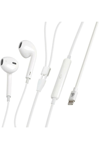 Lampa Flow Jack Ενδοωτικά Ακουστικά Handsfree με Βύσμα 3.5mm Λευκά