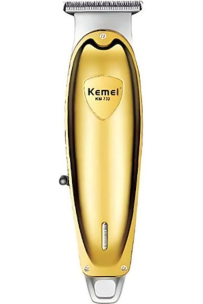 Kemei Επαγγελματική Κουρευτική Μηχανή Μαλλιών Χρυσή KM-732