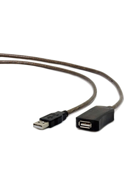 Cablexpert Καλώδιο USB 2.0 10μ. Αρσενικό Α σε Θηλυκό Α (UAE-01-10M)