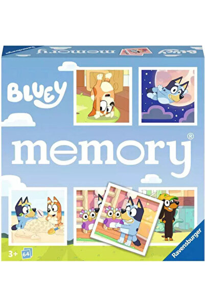 RAVENSBURGER Επιτραπέζιο Παιχνίδι Μνήμης Μπλούι για 1+ Παίκτες, 3+ Ετών (EN) ...