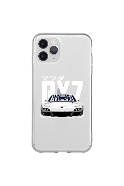 Other Apple iPhone 12 Pro Max Car Rx7 Transparent Silicone TPU Θήκη