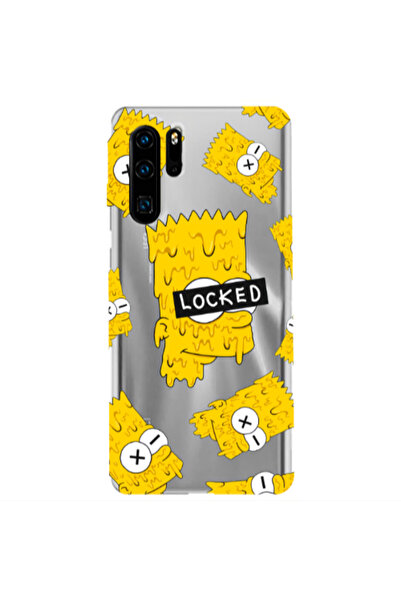 Other Huawei P30 Pro Bart Simpson Transparent Silicone TPU Θήκη