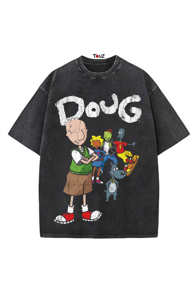Toum Vintage doug printed unisex oversize t-shirt