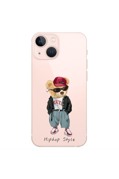 Other Apple iPhone 13 Mini Hip hop style Transparent Silicone TPU Θήκη
