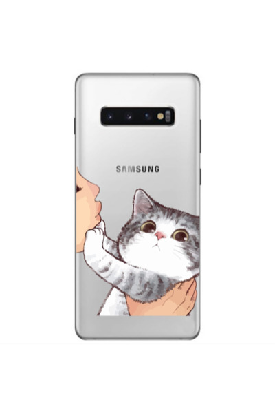 Other Samsung S10 Plus No Kiss Transparent Silicone TPU Θήκη
