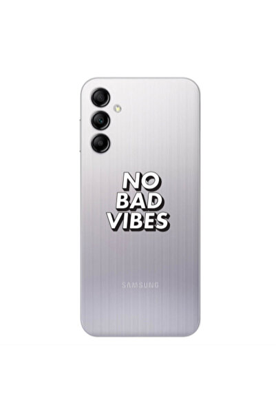 Other Samsung A14 5G No bad vibes Transparent Silicone TPU Θήκη