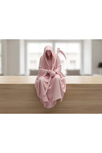 OEM 3D Printed Grim Reaper Decorative Figurine for Shelf or Desk 10cm