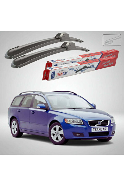 TEAMCAR Lamele ștergătoare de parbriz Volvo V50 2004-2012 |   Set frontal pla...