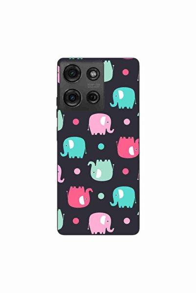 OEM Husa compatibila cu Motorola Moto G75 Silicon Gel Tpu Model Pattern Elefant