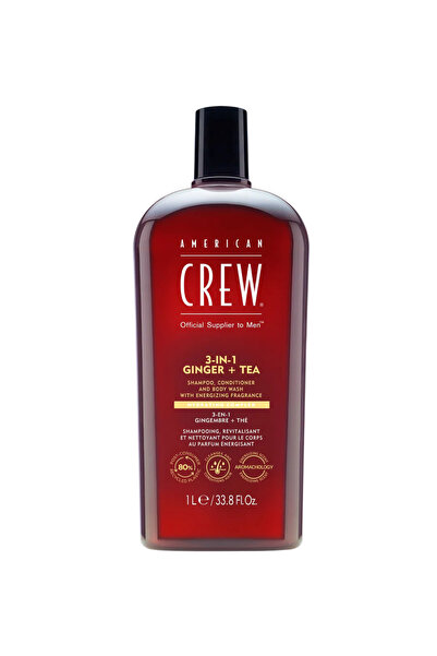 OEM American Crew, 3-în-1, Șampon, Balsam și Gel de duș 3-în-1, Revitalizant,...