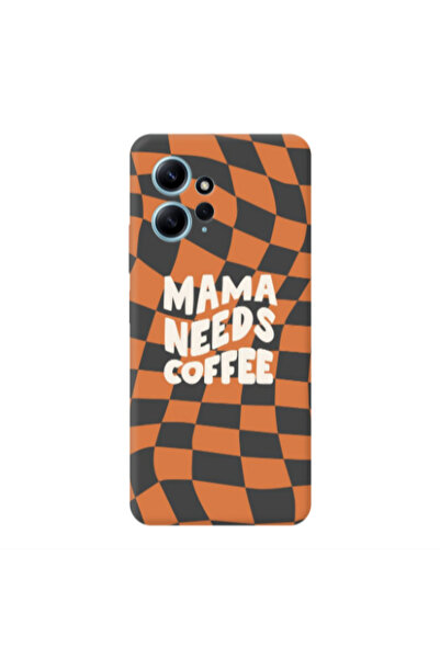 Other Xiaomi Redmi Note 12 4G Mama needs coffee Transparent Silicone TPU Θήκη