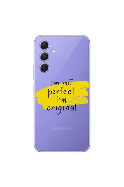 Other Samsung A26 I m not perfect Transparent Silicone TPU Θήκη
