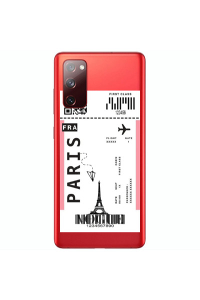 Other Samsung S20 FE Paris FRA Transparent Silicone TPU Θήκη
