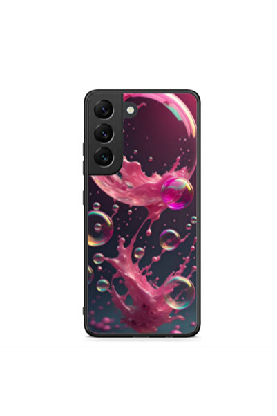 Other Samsung S22 Plus Pink balloon Black Glossy Θήκη
