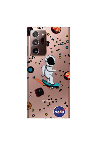 Other Samsung Note 20 Plus Astronaut with skateboard Transparent Silicone TPU...