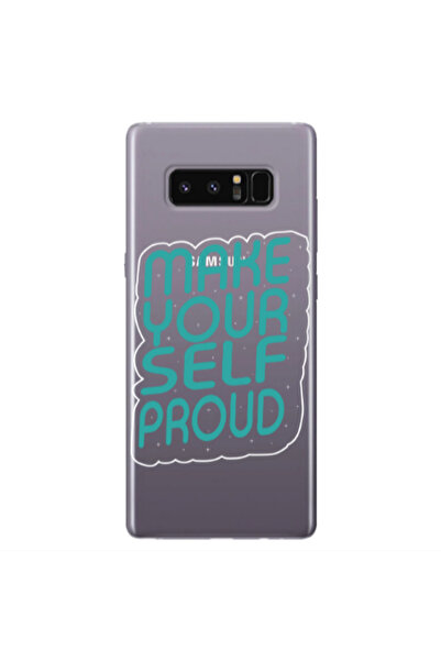 Other Samsung Note 8 Make Your Self Proud Transparent Silicone TPU Θήκη