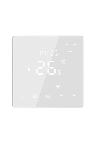 HYSEN HY608 WIFI Ψηφιακός Έξυπνος Θερμοστάτης για Αέριο/Λάδι (3A/Οθόνη LED/Φω...