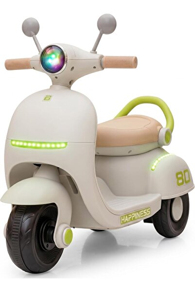 BAYBEE Whizzi Battery Operated Scooter for Kids | Electric Ride On Scooter wi...