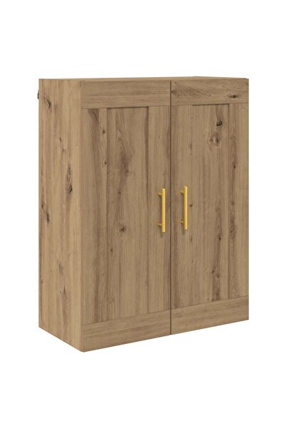 vidaxl Dulap montat pe perete Stejar Artizanal 69,5 x 34 x 90 cm
